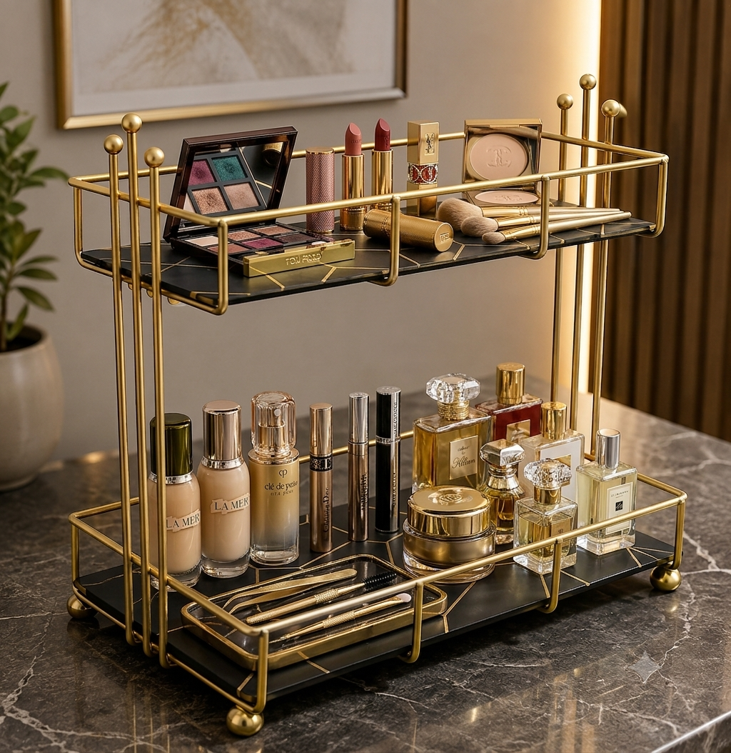 Luxury makeup orgainzer, Bathroom & Dressing Table Organizer