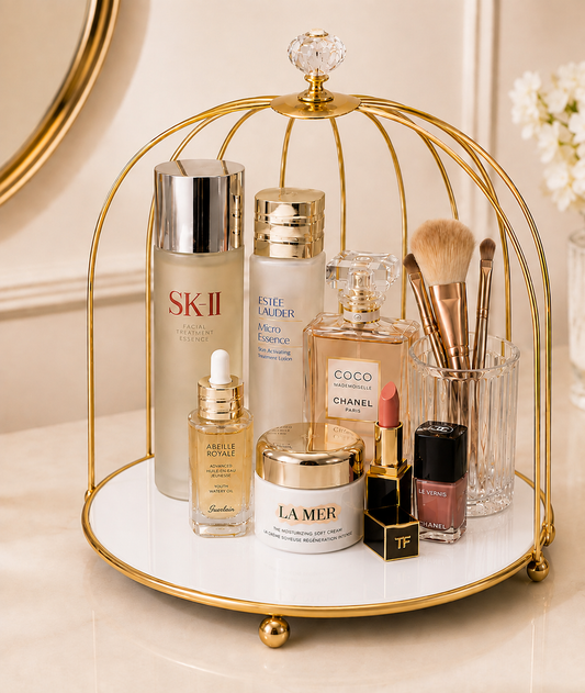 Single Cage Cosmetics Makeup Organizer
