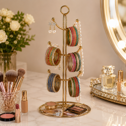 Hafsa Decor Iron Jewelry & Braslets Stand