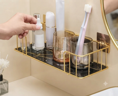 Premium Wall Mounted Storage Rack for Bathroom – Space Saving & Durable Organizer