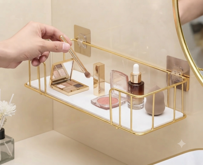 Premium Wall Mounted Storage Rack for Bathroom – Space Saving & Durable Organizer