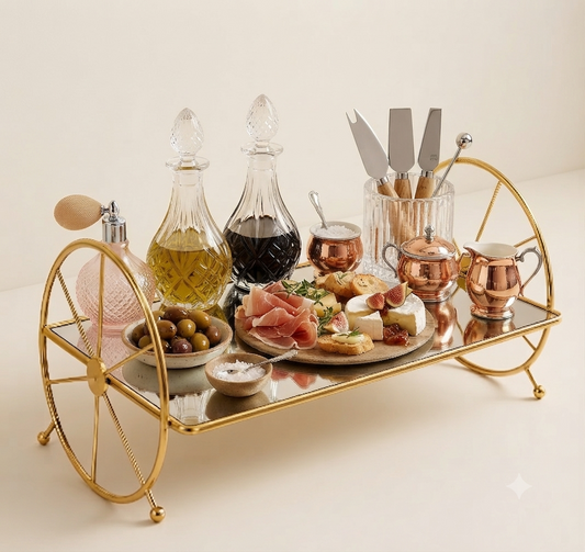Royal Cosmetics & Serving Mirror Tray