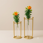 Flower  vase with tubes – Modern Elegant Home Décor.