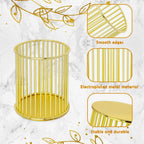 Metal Cosmetics Holder for Makeup Brushes, Pens & Desk Accessories – Durable Mesh Organizer