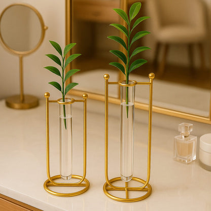 Flower  vase with tubet – Modern Elegant Home Décor.