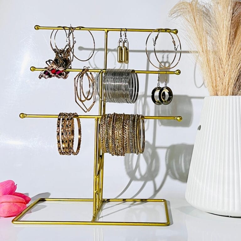 Elegant 3-Tier Jewelry & Bangle Organizer Display Stand