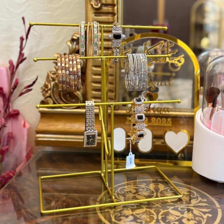Elegant 3-Tier Jewelry & Bangle Organizer Display Stand