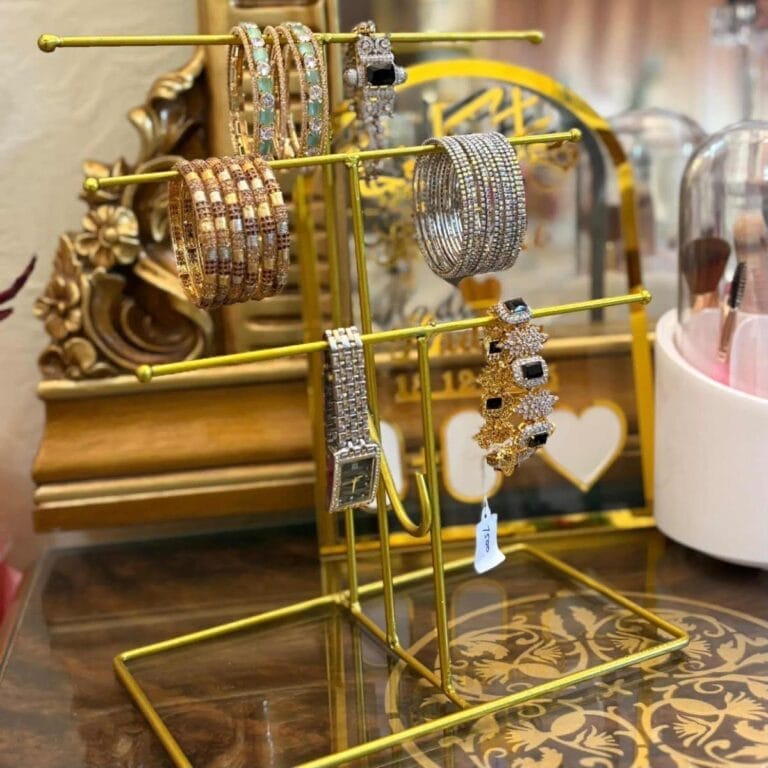 Elegant 3-Tier Jewelry & Bangle Organizer Display Stand