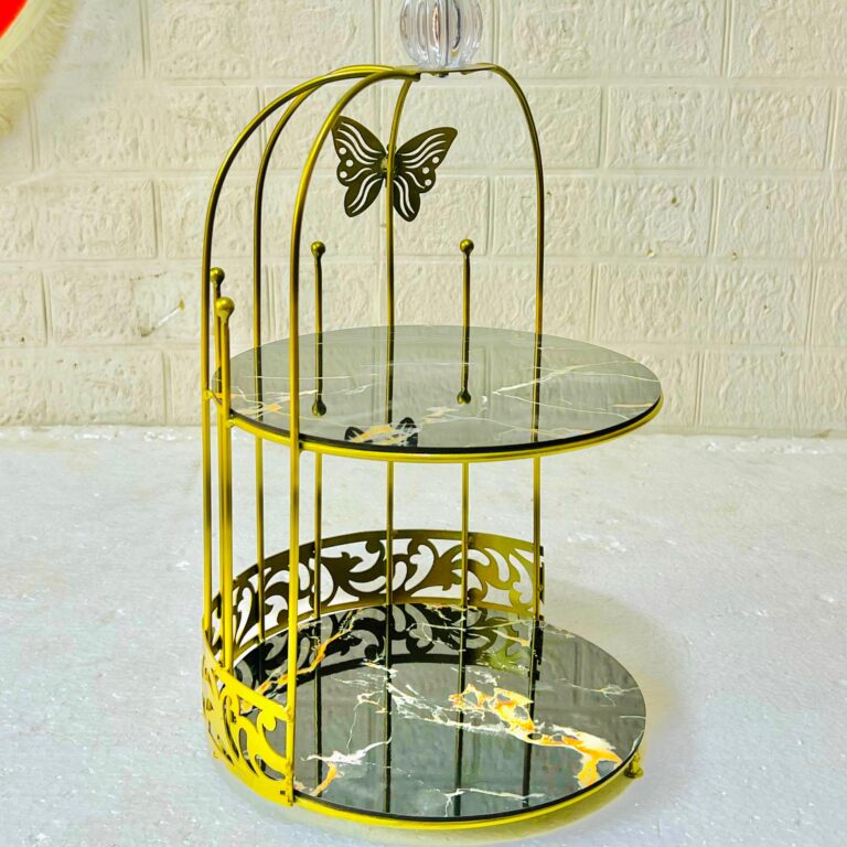 Luxury 2-Layer Hafsa Decor Butterfly Cage Organizer