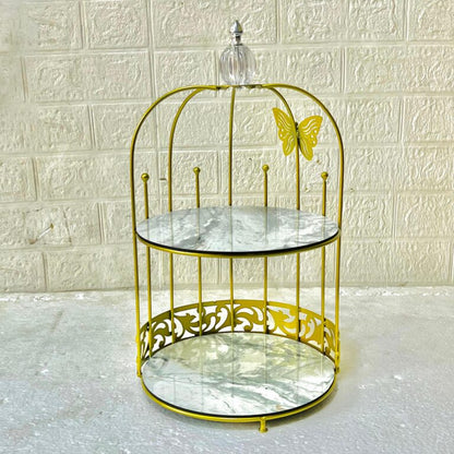 Luxury 2-Layer Hafsa Decor Butterfly Cage Organizer