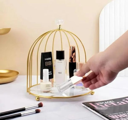 Single Cage Cosmetics Makeup Organizer hafsa decor
