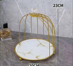 Single Cage Cosmetics Makeup Organizer hafsa decor