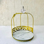 Hafsa 1-Layer Butterfly Single Cage Organizer – Elegant Cosmetic & Vanity Storage Rack