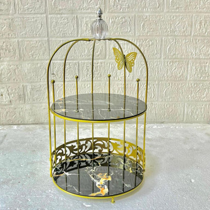 Luxury 2-Layer Hafsa Decor Butterfly Cage Organizer