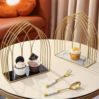Hafsa Decorative Mehrab Makeup Organizer Cage