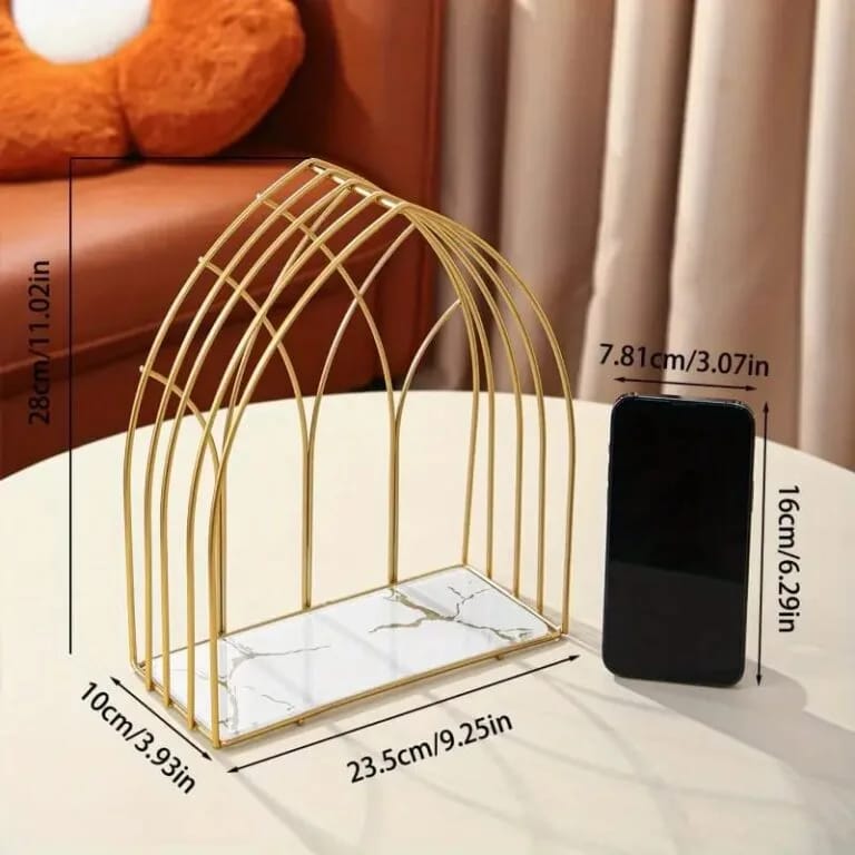Hafsa Decorative Mehrab Makeup Organizer Cage