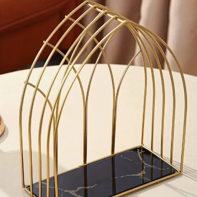 Hafsa Decorative Mehrab Makeup Organizer Cage