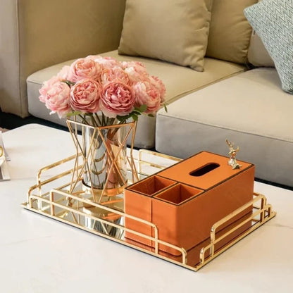 Premium Quality Vanity Display Tray – Elegant Organizer for Cosmetics & Accessories