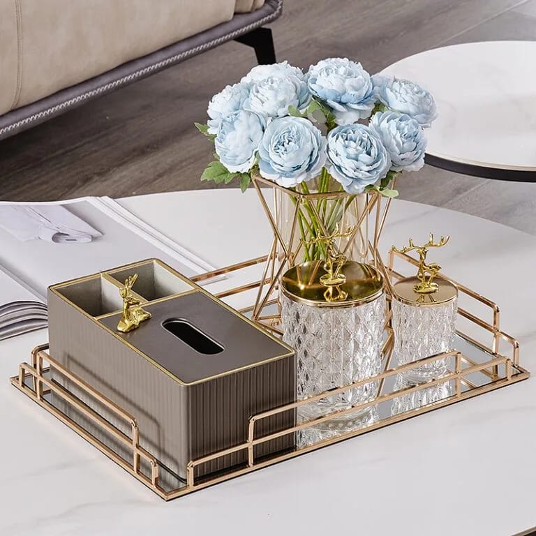 Premium Quality Vanity Display Tray – Elegant Organizer for Cosmetics & Accessories