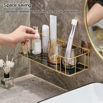Premium Wall Mounted Storage Rack for Bathroom – Space Saving & Durable Organizer