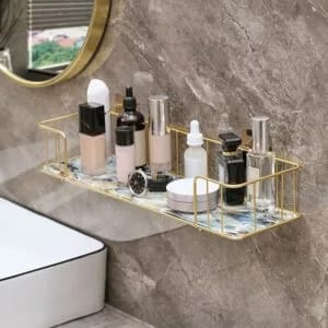 Premium Wall Mounted Storage Rack for Bathroom – Space Saving & Durable Organizer