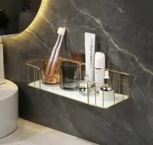 Premium Wall Mounted Storage Rack for Bathroom – Space Saving & Durable Organizer