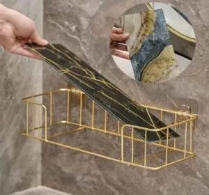 Premium Wall Mounted Storage Rack for Bathroom – Space Saving & Durable Organizer