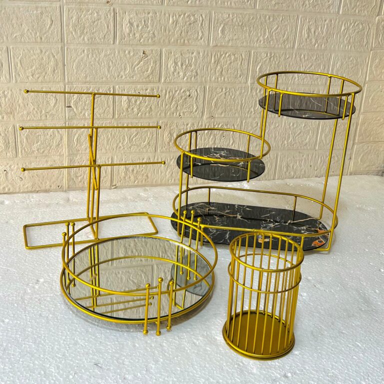 Hafsa Decor Deal No. 3 – Trendy 4 Articles Home & Vanity Organizer Set
