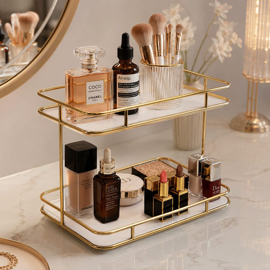 Multi-Purpose Storage Rack for Cosmetics, Skincare & Accessories