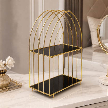 Modern Vanity Perfume & Makeup Storage Shelf