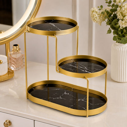 Luxury 3 Tiers Skincare Organizer