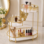 Hafsa 3 Tier Butterfly Luxury Organizer – Elegant Makeup, Perfume & Skincare Storage Rack