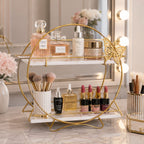 Hafsa Butterfly 2 Layers Cosmetics Organizer