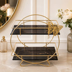 Hafsa Butterfly 2 Layers Cosmetics Organizer