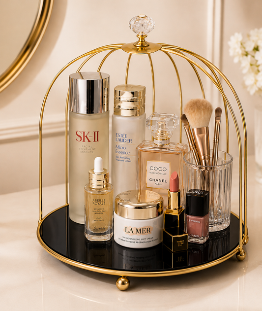 Single Cage Cosmetics Makeup Organizer