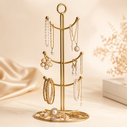 Hafsa Decor Iron Jewelry & Braslets Stand