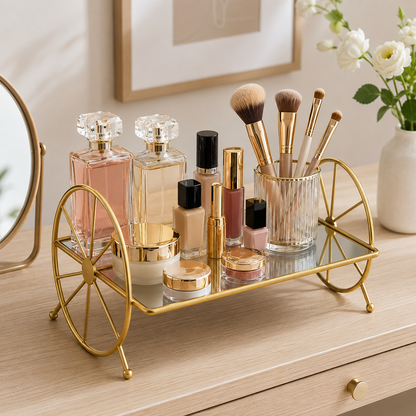Royal Cosmetics & Serving Mirror Tray