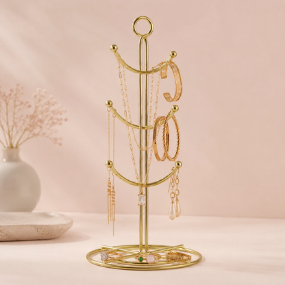 Hafsa Decor Iron Jewelry & Braslets Stand