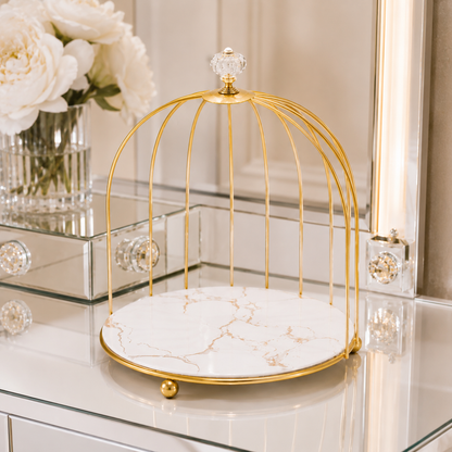 Single Cage Cosmetics Makeup Organizer
