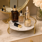 Premium Round Shape Cosmetics Organizer Tray